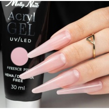 PolyGel Molly Nails HEMA/Di-HEMA vaba 30ml (French Pink)