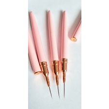 Kvaliteetne maalingupintsel korgiga 9mm (roosa)