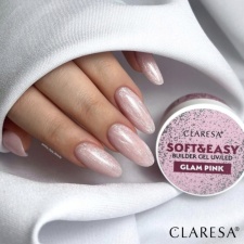 CLARESA Soft & Easy ehitusgeel Glam Pink 45g