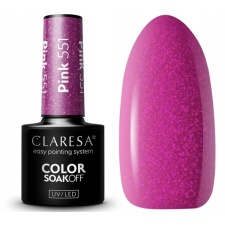 CLARESA geellakk- Pink 551- 5ml