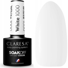CLARESA geellakk- White 1000- 5ml