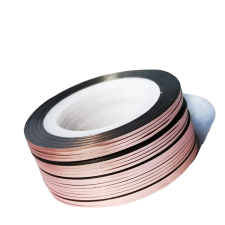 Rose gold dekoratiivteip 1mm- 3 tükki