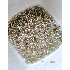 Crystal AB Gold klaasist kristallid SS5- suurus 1.7mm 1440tk