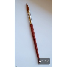 50% Kolinsky puidust akrüülpintsel nr. 12