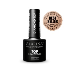 CLARESA Top Diamond No Wipe pealisgeel 5ml