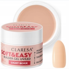  CLARESA Soft & Easy Builder Gel Light Beige 45g (Eeltellimisega- tarneaeg 6-8 tööpäeva)