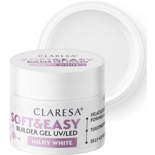 CLARESA Soft & Easy Builder Gel Milky White 45g (Eeltellimisega- tarneaeg 6-8 tööpäeva)