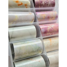 Küünefooliumite komplekt 10 rulli karbis "Marmor"