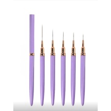 5-osaline maalingupintslite komplekt 7mm, 9mm, 11mm, 15mm, 25mm