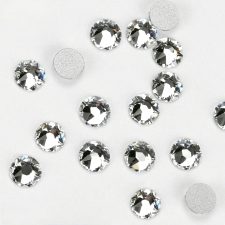 Komplekt Crystal Clear klaasist kristallid SS3 (1440tk), SS5 (1440tk) ja SS8 (1440tk)