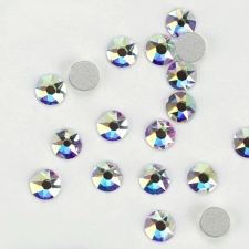 Komplekt Crystal AB Silver klaasist kristallid SS3 (1440tk), SS5 (1440tk) ja SS8 (1440tk)